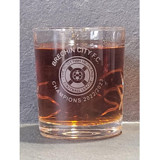 Highland League Champions 2022/23 Crystal Whisky Glass